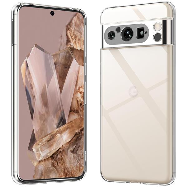 Handy Case fr Google Pixel 8 Pro Hlle Transparent Slim Tasche Handyhlle  Cover | eBay.de