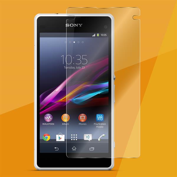 Panzerfolie Sony Xperia Z1 Compact Schutzglas Glasfolie