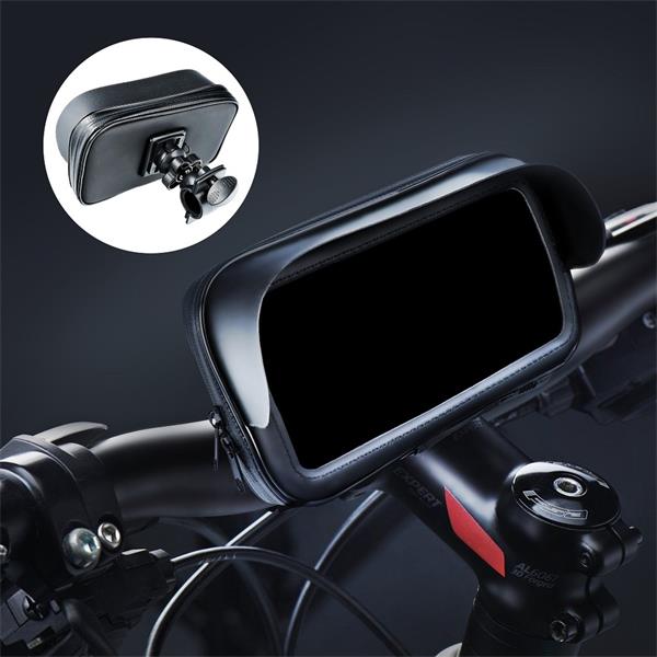 CoolGadget Lenker Tasche Handy-Halterung, (bis 6,3 Zoll, Smartphone Handy  Halter für Motorrad Bike Roller Scooter), Material: ABS + PVC Kombination +  EVA + Aluminium