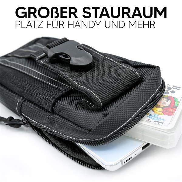 Leder Flip Case Für LG Q7 / Q7+ – Mit Magnetverschluss, Kartenfächern & Standfunktion, Stoßfest