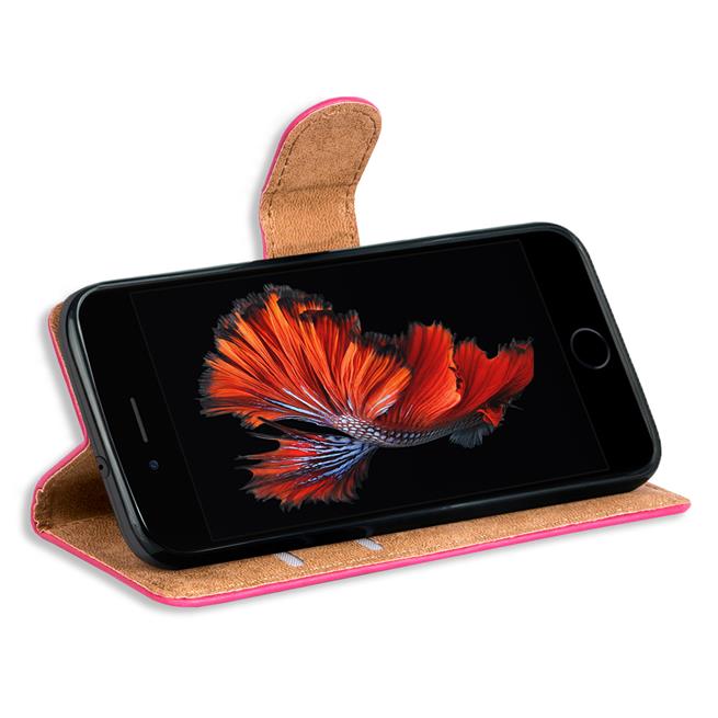 Basic Handyhülle für Apple iPhone 6 / 6s Hülle Book Case klappbare Schutzhülle