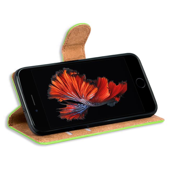 Basic Handyhülle für Apple iPhone 6 Plus / 6S Plus Hülle Book Case klappbare Schutzhülle