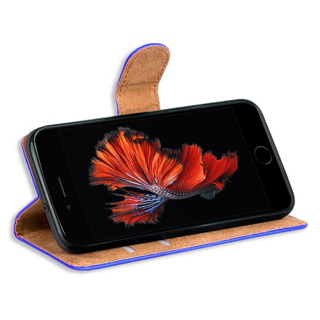 Basic Handyhülle für Apple iPhone 7 Plus / 8 Plus Hülle Book Case klappbare Schutzhülle