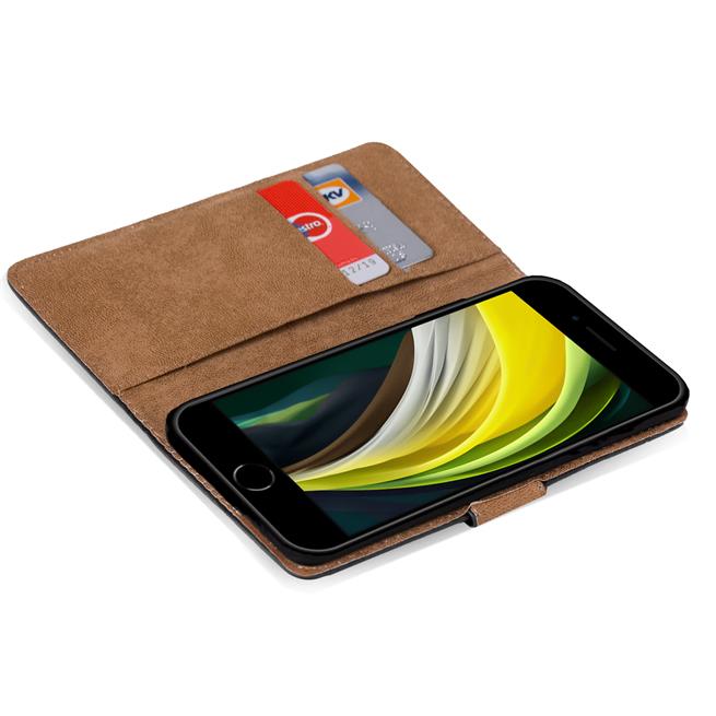 Basic Handyhülle für Apple iPhone 7 /8 / SE 2020 / SE 2022 Hülle Book Case klappbare Schutzhülle