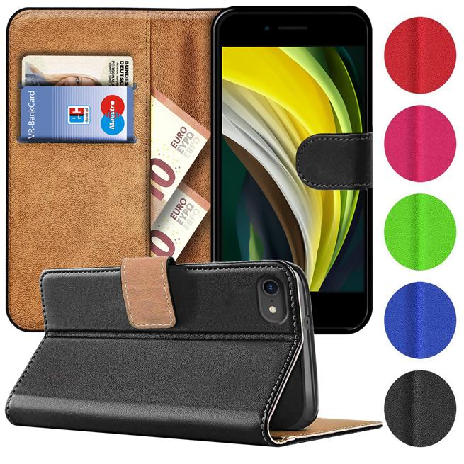 iPhone Cover SE 3 / SE 2 / 8 / 7 Kartenhalter und abnehmbare Halterung -  Dealy