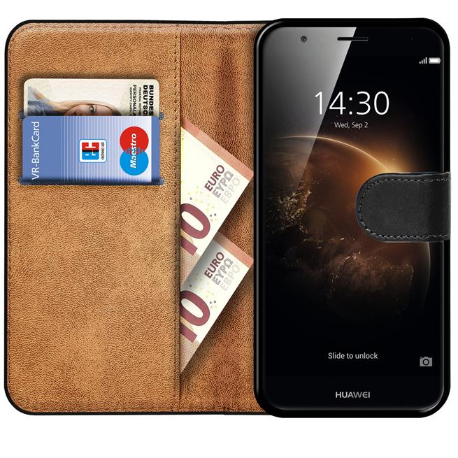Basic Handyhülle für Huawei G8 GX8 Hülle Book Case klappbare Schutzhülle