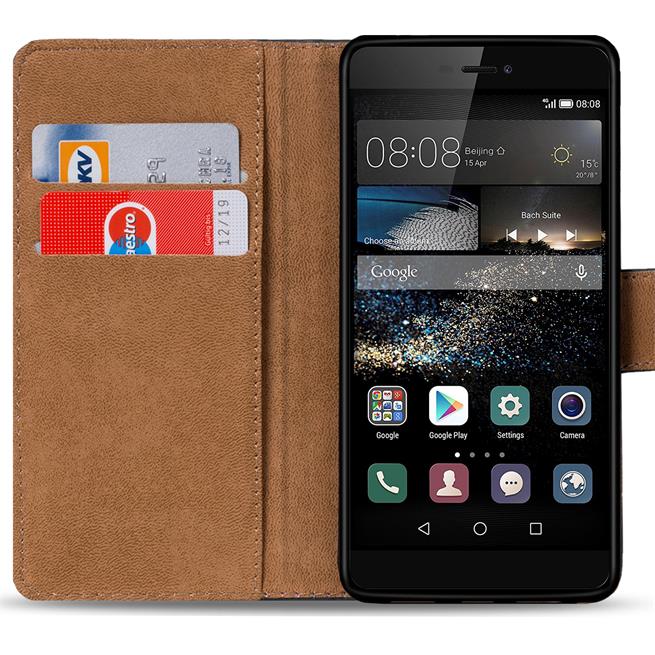Basic Handyhülle für Huawei P8 Lite Hülle Book Case klappbare Schutzhülle