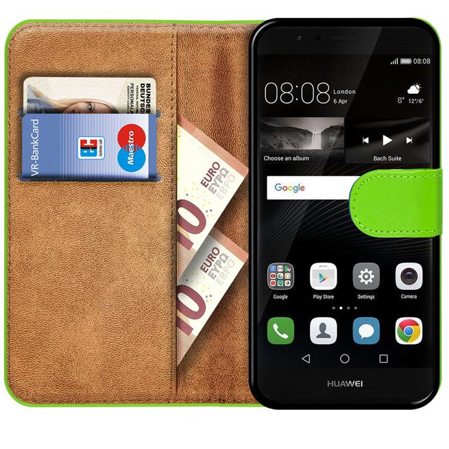 Basic Handyhülle für Huawei P9 Lite Hülle Book Case klappbare Schutzhülle