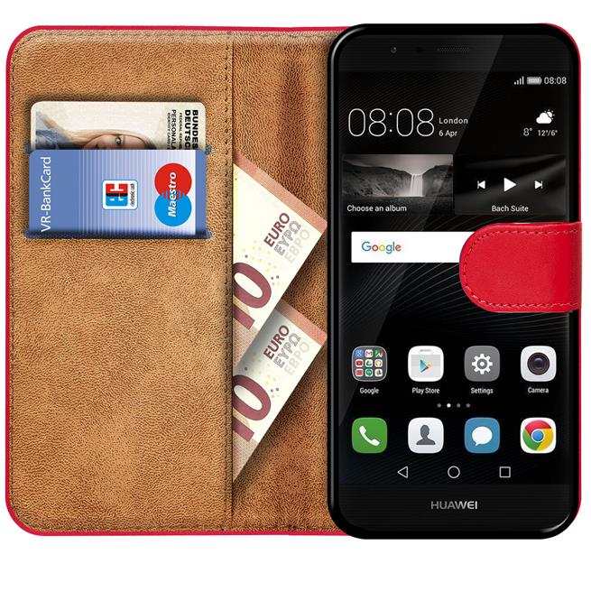 Basic Handyhülle für Huawei P9 Hülle Book Case klappbare Schutzhülle