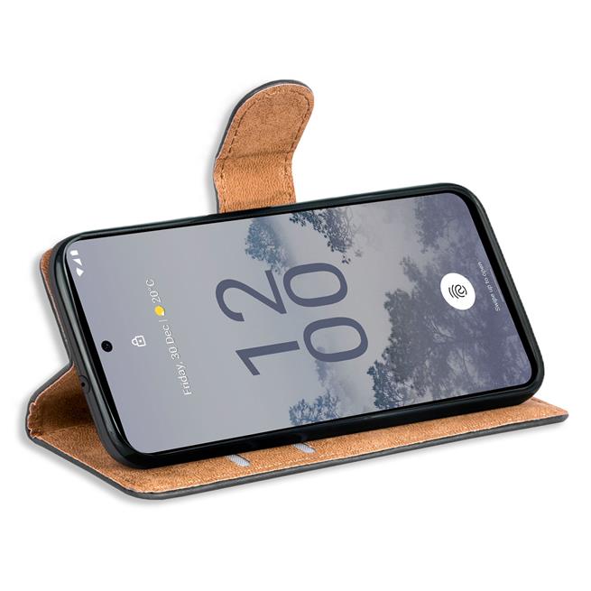 Basic Handyhülle für Nokia X30 5G Hülle Book Case klappbare Schutzhülle