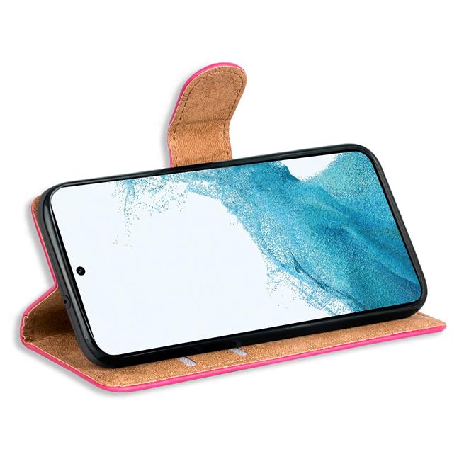 Basic Handyhülle für Samsung Galaxy S23 Hülle Book Case klappbare Schutzhülle