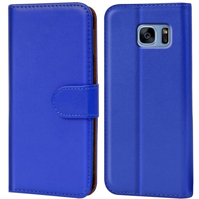 Klappbares Wallet Case Fur Samsung Galaxy S7 Edge Coolgadget De