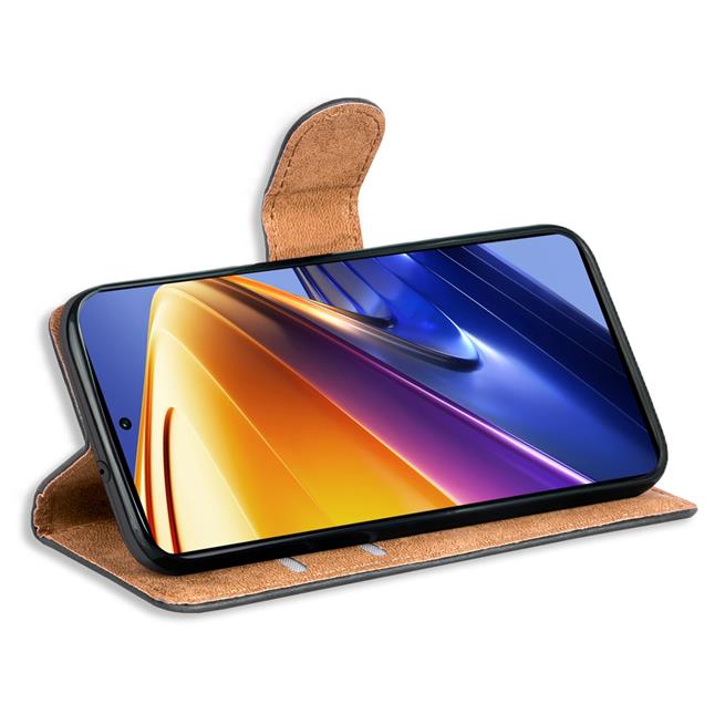 Basic Handyhülle für Xiaomi Poco F4 GT Hülle Book Case klappbare Schutzhülle