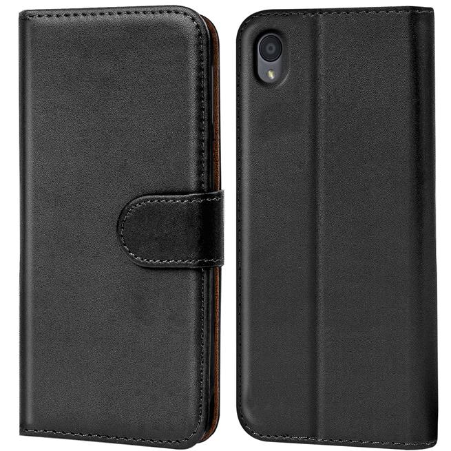 Basic Bookcase Hülle für ZTE Blade A3 2019 Case klappbare Schutzhülle Basic Bookcase Hülle für ZTE Blade A3 2019 Case klappbare Schutzhülle