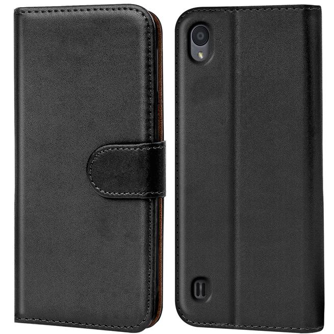 Basic Bookcase Hülle für ZTE Blade A7 2019 Case klappbare Schutzhülle Basic Bookcase Hülle für ZTE Blade A7 2019 Case klappbare Schutzhülle