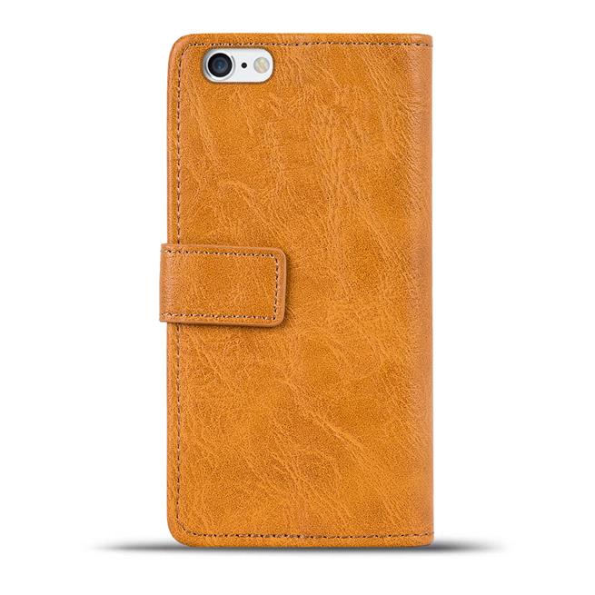 Retro Tasche für Apple iPhone 6 Plus / 6s Plus Hülle Wallet Case Handyhülle Vintage Slim Cover