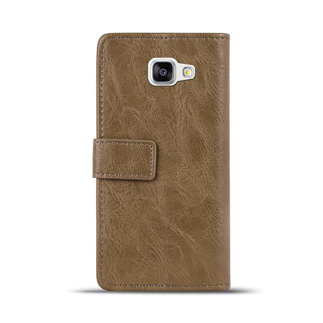 Retro Tasche für Samsung Galaxy A3 2016 Hülle Wallet Case Handyhülle Vintage Slim Cover