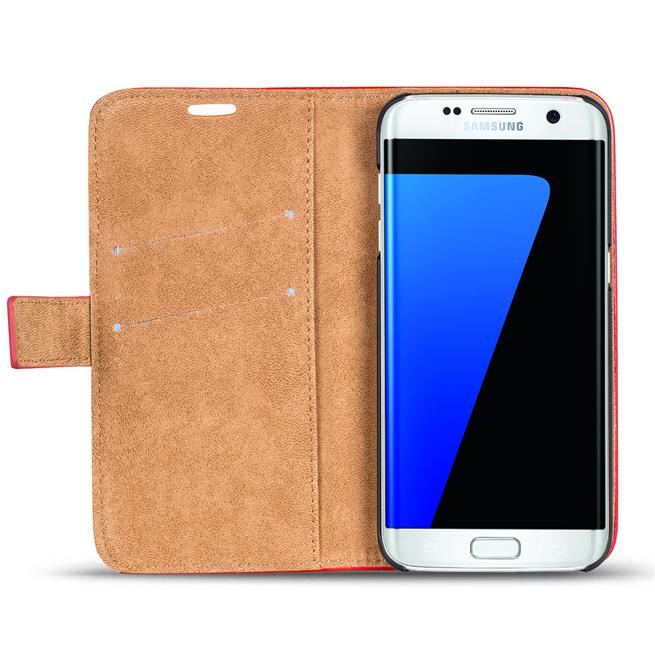 Retro Tasche für Samsung Galaxy S7 Edge Hülle Wallet Case Handyhülle Vintage Slim Cover