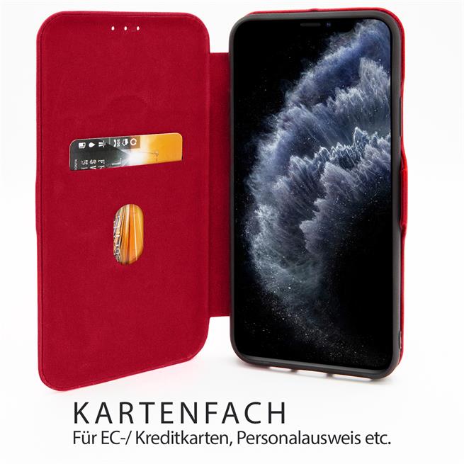Shell Flip Case für Samsung Galaxy A13 4G Hülle Handy Tasche mit Kartenfach Premium Schutzhülle