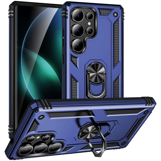 Armor Shield Handyhülle für Samsung Galaxy S25 Ultra Hülle Ultra Hybrid Case Handy Schutzhülle