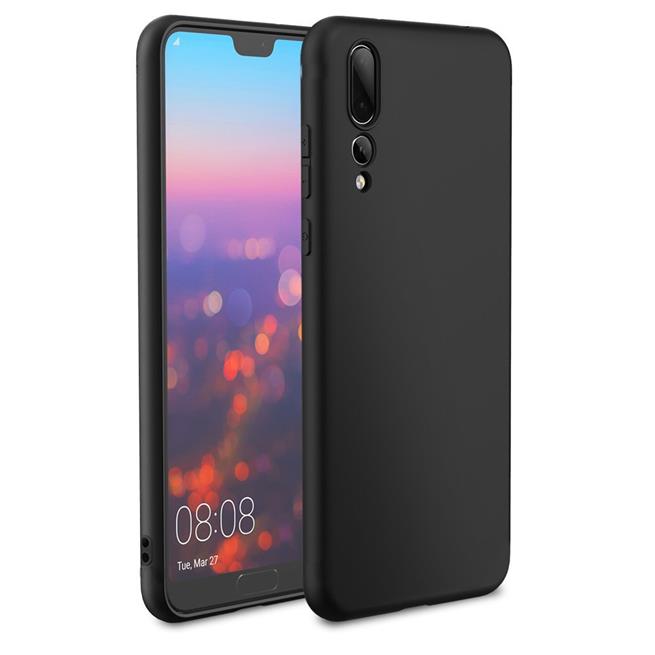 Silikon Hülle für Huawei P20 Pro Schutzhülle Matt Schwarz Backcover Handy Case Silikon Hülle für Huawei P20 Pro Schutzhülle Matt Schwarz Backcover Handy Case