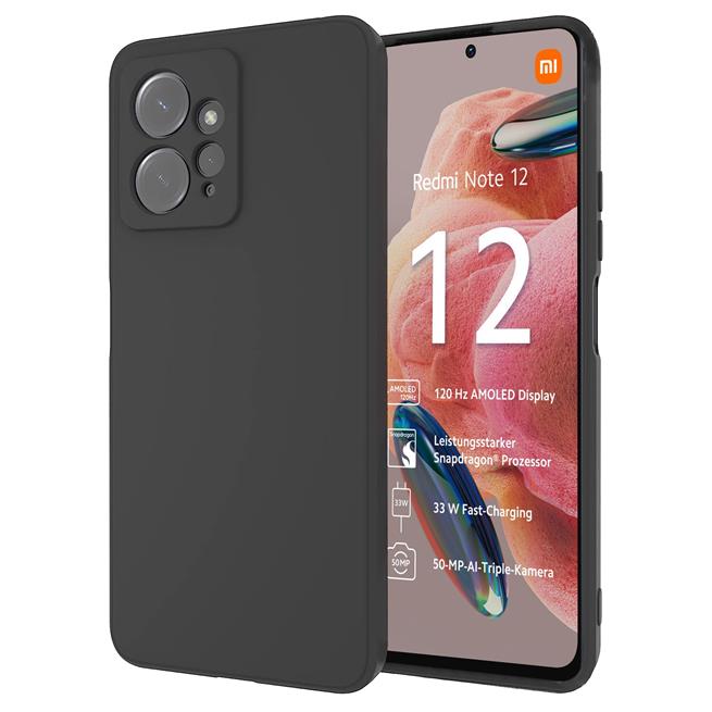 UPLAI Handyhülle Für Xiaomi Redmi Note 12 Pro 4G – Slim Case Mit Gehärtetem Glasrücken & TPU-Rahmen, Lila-grün Farbverlauf