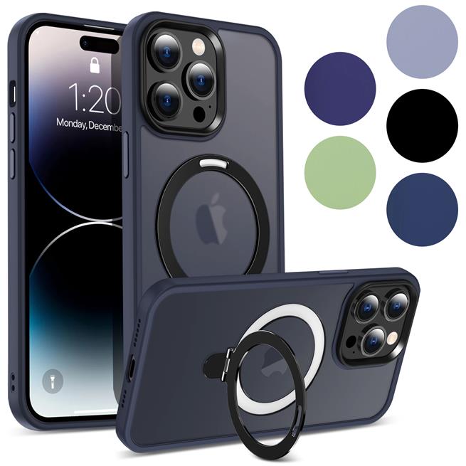 CoolGadget Handyhülle Metall Magnet Handy Case 5,5 Zoll, Hülle Stabil  Outdoor Schutz Cover Rückseite Gehärtetes Glas für iPhone 6 Plus / 6S Plus