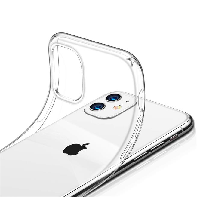 Schutzhülle für Apple iPhone 11 Hülle Transparent Slim Cover Clear Case