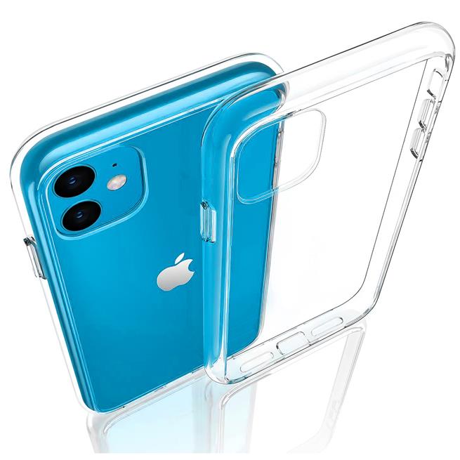 Schutzhülle für Apple iPhone 11 Hülle Transparent Slim Cover Clear Case
