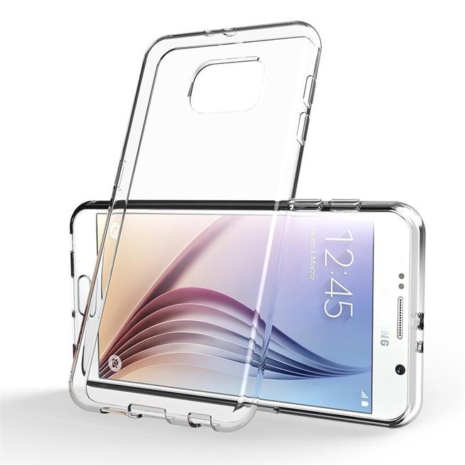 Schutzhülle für Samsung Galaxy S6 Edge Hülle Transparent Slim Cover Clear Case