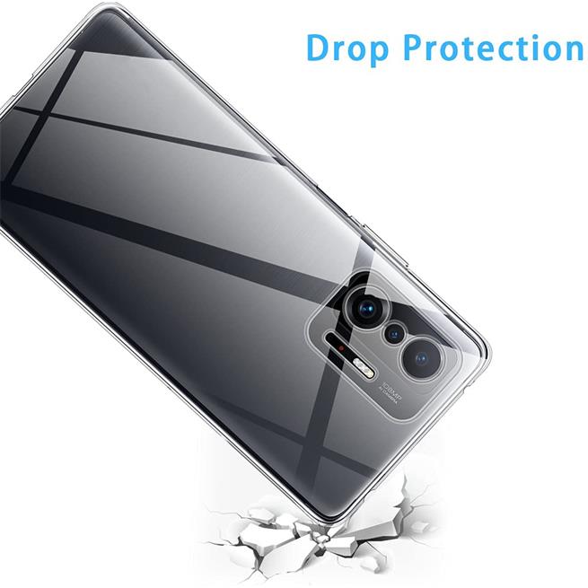 Schutzhülle für Xiaomi Mi 11T / 11T Pro Hülle Transparent Slim Cover Clear Case
