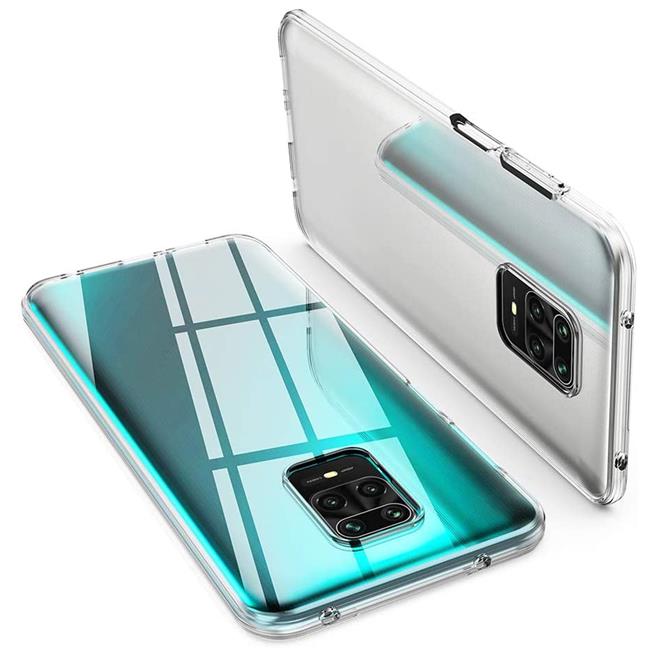 Schutzhülle für Xiaomi Redmi Note 9 Pro / 9S Hülle Transparent Slim Cover Clear Case
