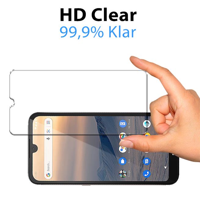 Panzerglas für Nokia 1.3 Glas Folie Displayschutz Schutzfolie