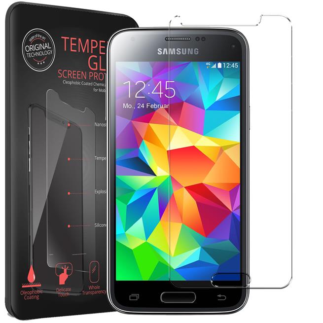 Panzerglas für Samsung Galaxy S5 Mini Glas Folie Displayschutz Schutzfolie