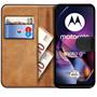 Basic Handyhülle für Motorola Moto G54 5G Hülle Book Case klappbare Schutzhülle