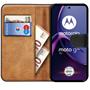 Basic Handyhülle für Motorola Moto G84 5G Hülle Book Case klappbare Schutzhülle
