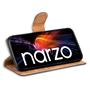 Basic Handyhülle für Realme Narzo 50 5G Hülle Book Case klappbare Schutzhülle