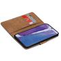 Basic Bookcase Hülle für Samsung Galaxy Note 20 Case klappbare Schutzhülle