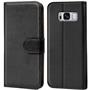 Basic Bookcase Hülle für Samsung Galaxy S8 Plus Case klappbare Schutzhülle