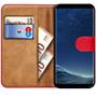 Basic Bookcase Hülle für Samsung Galaxy S8 Case klappbare Schutzhülle
