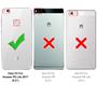 Magnet Case für Huawei P8 Lite 2017 Hülle Schutzhülle Handy Cover Slim Klapphülle