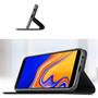 Magnet Case für Samsung Galaxy J4 Plus Hülle Schutzhülle Handy Cover Slim Klapphülle