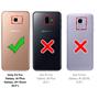 Magnet Case für Samsung Galaxy J4 Plus Hülle Schutzhülle Handy Cover Slim Klapphülle