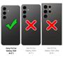 Magnet Case für Samsung Galaxy S24 Hülle Schutzhülle Handy Cover Slim Klapphülle