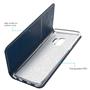 Magnet Case für Samsung Galaxy S9 Plus Hülle Schutzhülle Handy Cover Slim Klapphülle