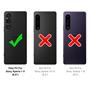 Magnet Case für Sony Xperia 1 V Hülle Schutzhülle Handy Cover Slim Klapphülle