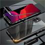 Metall Case für Apple iPhone 12 Mini Hülle | Cover mit eingebautem Magnet Backcover aus Glas