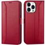 Handyhülle für iPhone 15 Pro Max Hülle Flip Case mit Kartenfächer RFID Block Schutzhülle