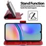 Handyhülle für Samsung Galaxy A16 5G Hülle Flip Case mit Kartenfächer RFID Block Schutzhülle