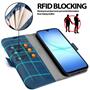 Handyhülle für Samsung Galaxy A17 5G Hülle Flip Case mit Kartenfächer RFID Block Schutzhülle